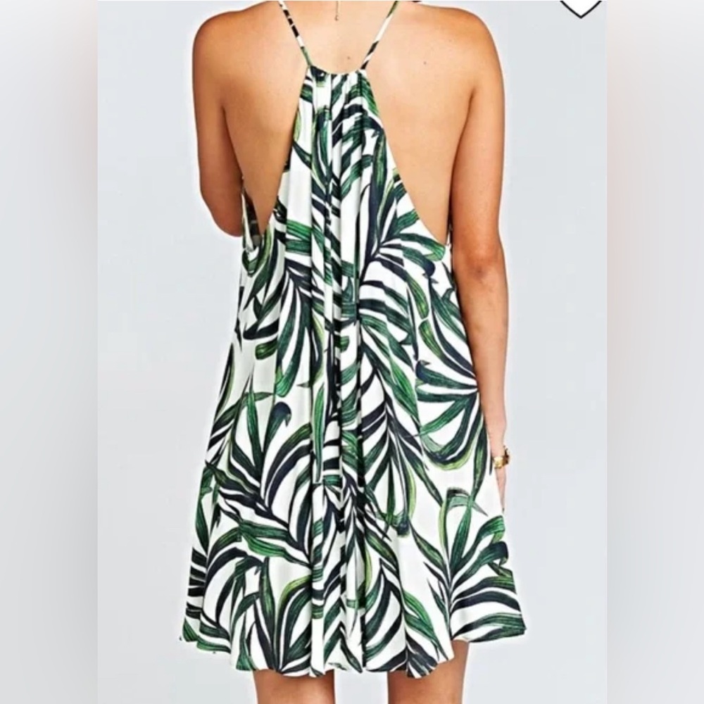 Show Me Your Mumu Women's Byron Dress Peruvian Palm Breeze Size L Large - Picture 6 of 6